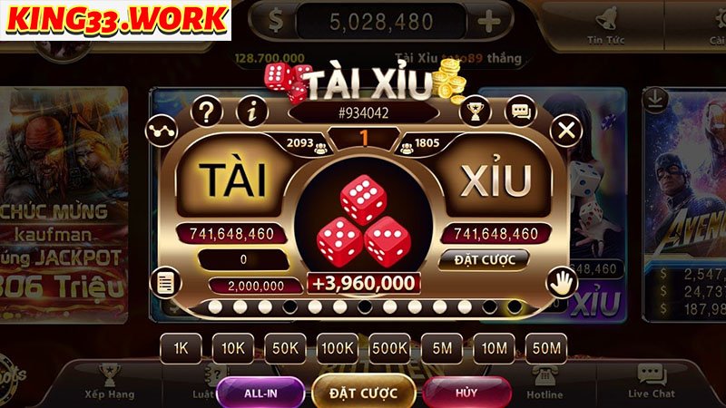 Tài xỉu King33 - Tận hưởng sự may mắn đến với bạn? 3 Tài Xỉu Trực Tuyến – Cuộc cách mạng trong ngành giải trí